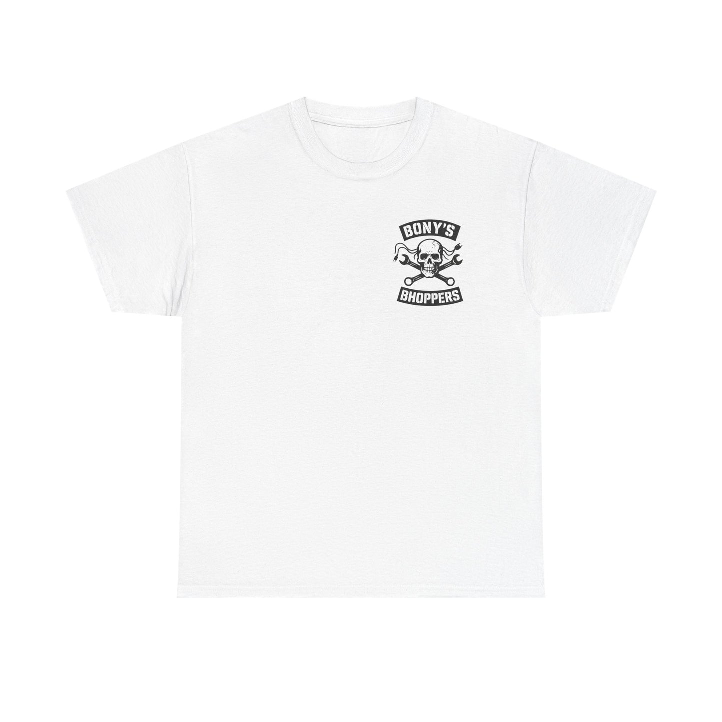Skull & Tools Graphic Tee for DIY Lovers, Unisex Heavy Cotton Shirt, Skull T-shirt, Unique Gift for Mechanics, Birthday, Men’s Fashion